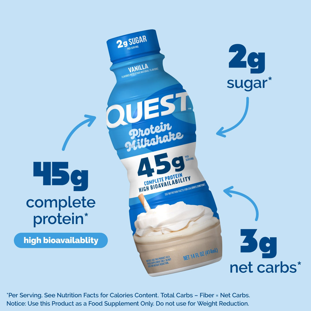 Vanilla 45g Protein Milkshake H8
