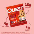 Peanut Butter Chocolate Chip Protein Cookies